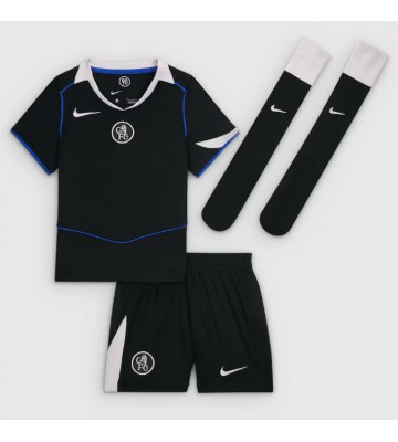 Chelsea Benoit Badiashile #5 Tredjetrøje Børn 2025-26 Kortærmet (+ Korte bukser)